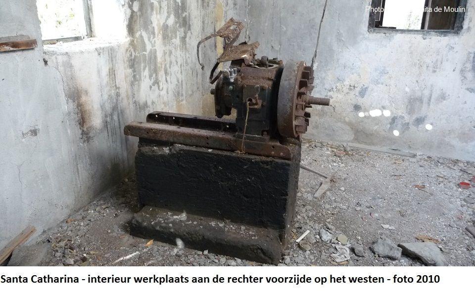 15. Santa Catharina interieur werkplaats voorzijde 2010